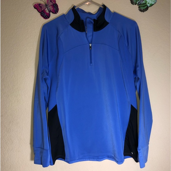 Izod Performx Cool FX Athletic Half -Zip Pullover, XL, like new, pet/smoke free - Picture 1 of 9